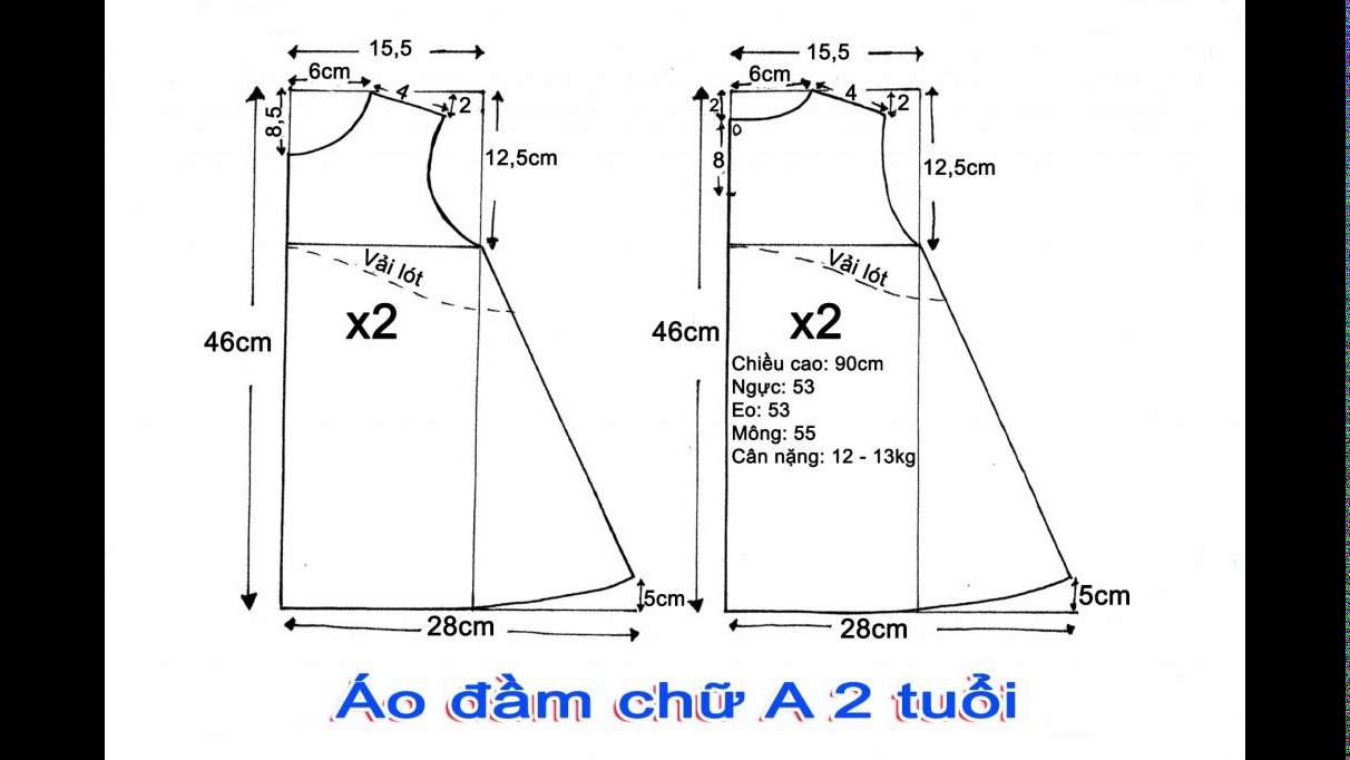 Thiết kế rập quần áo trẻ em