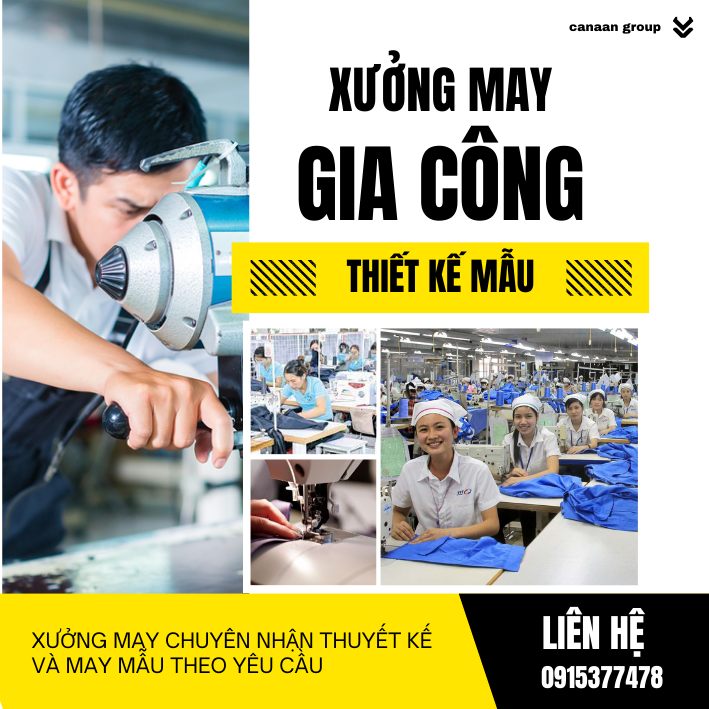 xưởng nhận đặt may quần áo
