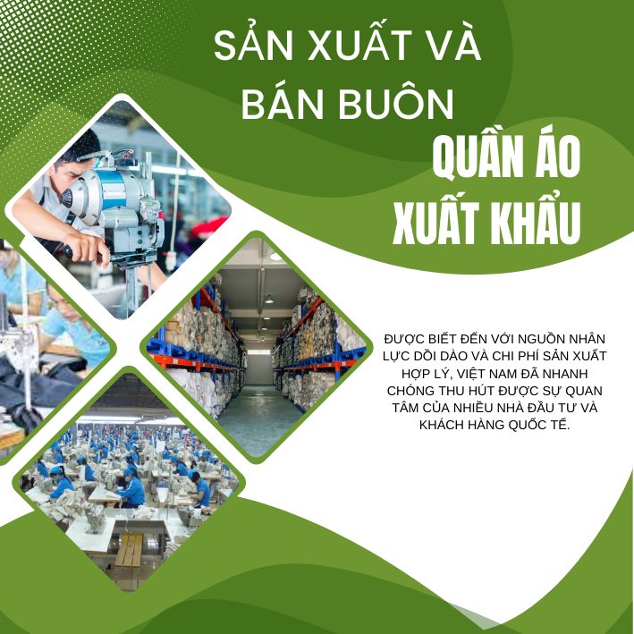 đặt may gia công quần áo
