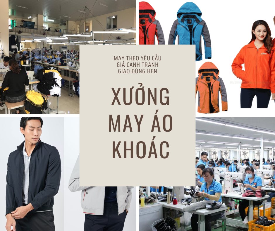 xưởng nhận đặt may quần áo